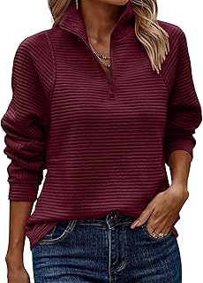 Sponsored You’re seeing this ad based on the product’s relevance to your search query.Learn more about this advertisement ASOMI Hoodie Women's Half Zip: Autumn Long Sleeve Sweatshirts Winter Clothing Elegant Teenager Tops Outdoor Baggy Casual Loose Hoody Warm Casual Streetwear Jumper V-Neck