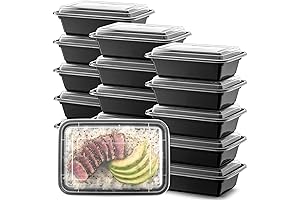 24oz Meal Prep Containers with Lids: The Ultimate Meal-Prepping Solution!