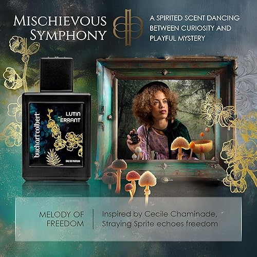 Miniatura 4 de Fragancia Lutin Errant 1.7 fl oz  Nicho Eau de Parfum  Perfume de madera seca, coco y ámbar para hombres y mujeres con almizcle blanco y un corazón