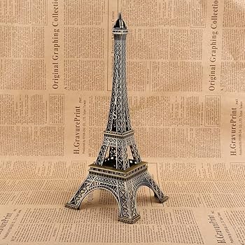 エッフェル塔　鋳物製　約28cm 非売品パリで購入 エッフェル塔 鋳物製 約28cm 非売品パリで購入 - メルカリ