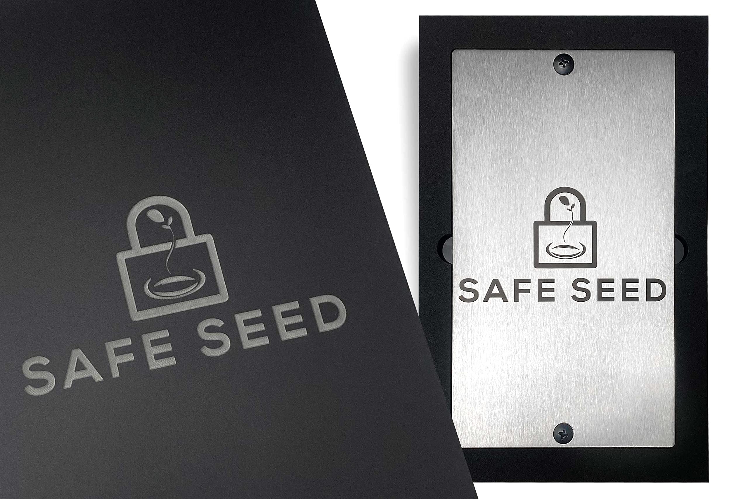 Amazon.com: Safe Seed Crypto Recovery Passphrase Libro de metal Edición de  acero inoxidable con kit de sellos y bloque de banco Seguro de 12-25  palabras Semilla Frase Ledger Trezor KeepKey Hardware CryptoCurrency :