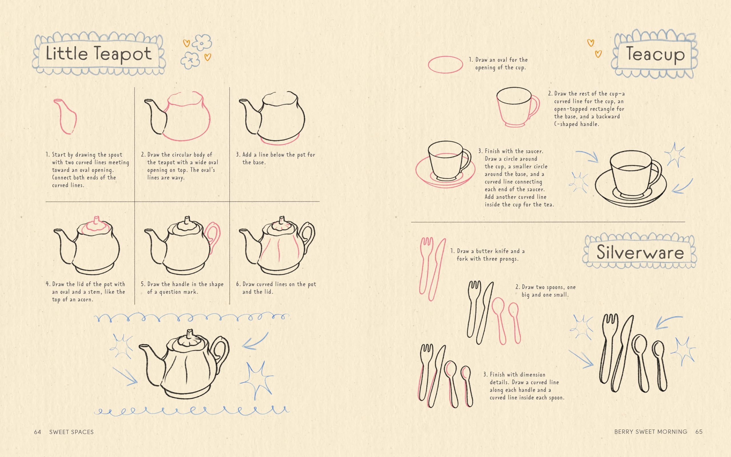 Sweet Spaces: Learn to Doodle the Coziest Corners