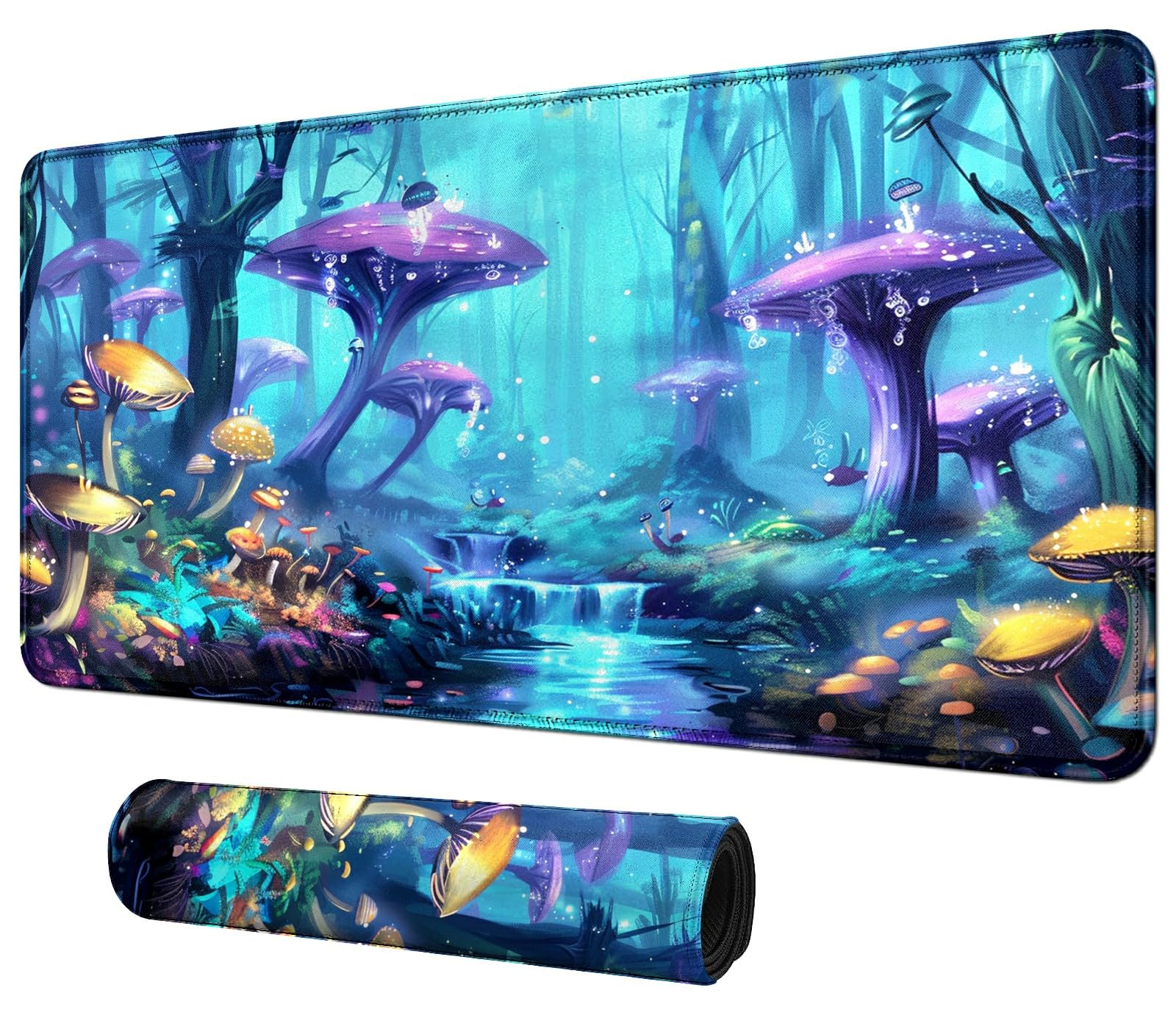 Alfombrilla De Juego MTG De 24 X 14 Pulgadas – Superficie Suave, Base Antideslizante Y Bordes Cosidos