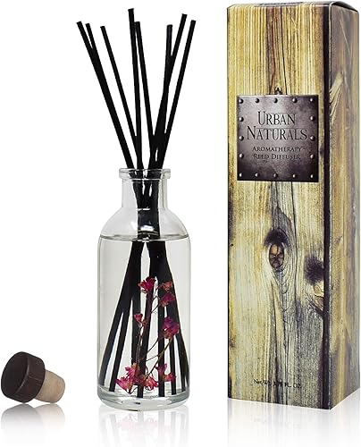 Vista 12 de Urban Naturals Lemongrass Verbena - Juego de difusor con varillas aromáticas Colección de aromaterapia (Refresh + Renew) Mind & Body Ambientador