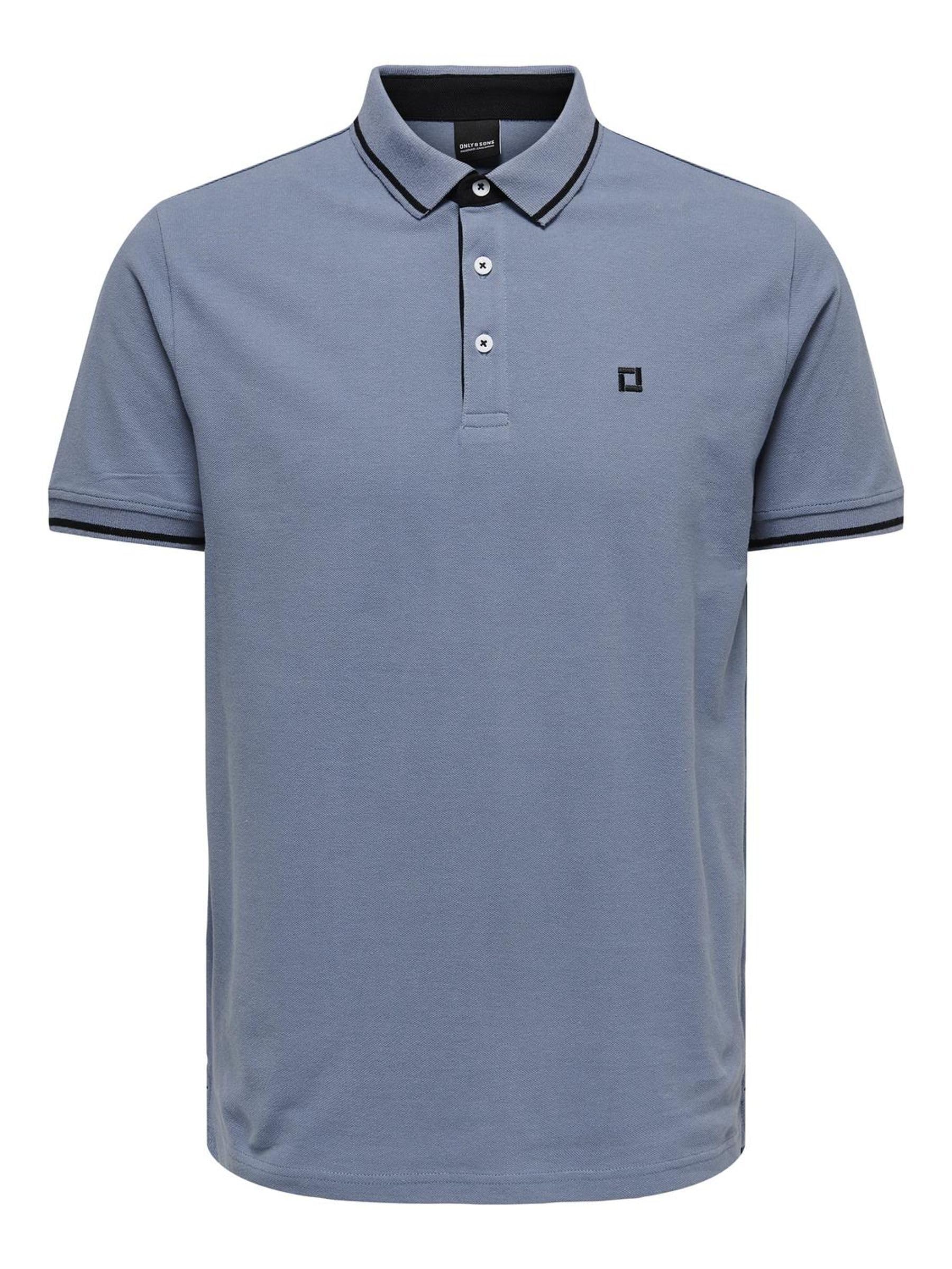 Only & Sons Men's Flint Stone Onsfletcher Slim Ss Polo Noos, Xl
