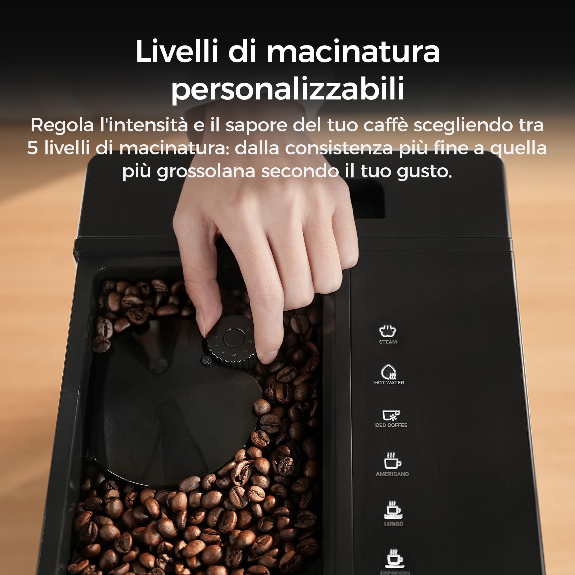 Haier Friggitrice ad Aria Flexi | 11L con Divisorio e Finestra | 8 Funzioni, Divisorio per 1 o 2 Zone, Funzione Sync, Allarme Agitazione, Antiaderente, Lavastoviglie