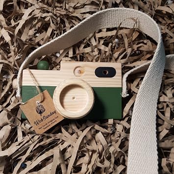 Ah ap Foto raf Makineleri Amazonda Yarat c l  ve Do all  Birle tirin - Vintage, El Yap m , Do al, Y ksek Kaliteli Ah ap Foto raf Makineleri Koyu Ye il