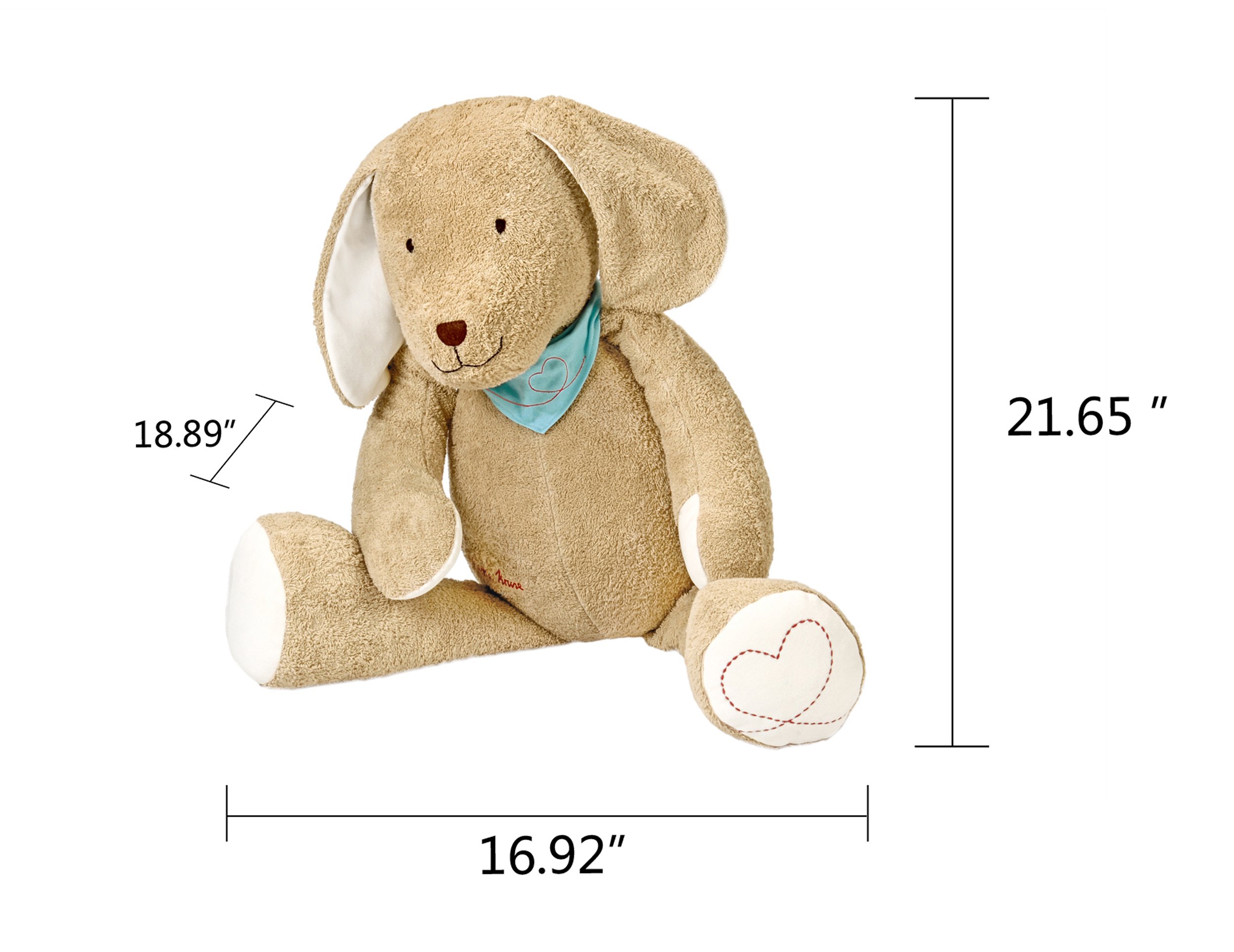 Buy Kathe Kruse Dog Sammy XXL Stuffed Animal Online at Low Prices