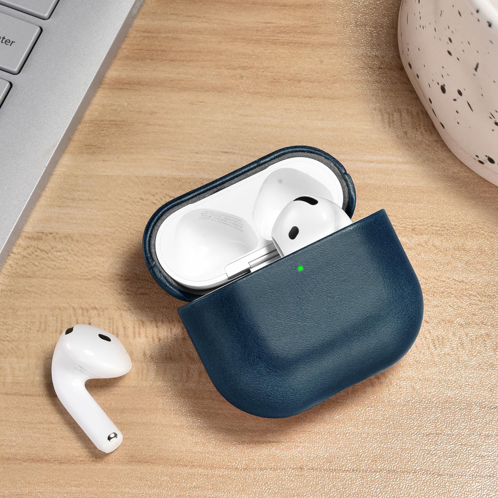 AirPods4 AppleCare 27.1.9まで革ケース有数回使用