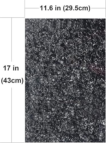 Miniatura 2 de Mr.Power 11.6 x 17 pulgadas material de golpeador DIY en blanco para guitarra y bajo, hoja de placa protectora, placa trasera para Strat Tele Fender