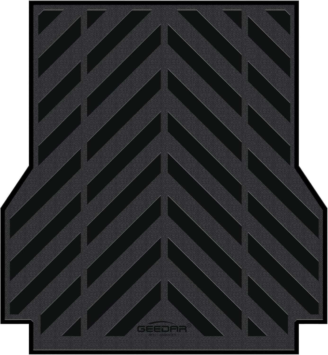 Rubber Bed Mat Compatible with 2005-2023 Toyota Tacoma 5Ft Heavy Duty Truck Bed Mat for Toyota Tacoma 5ft Truck Bed Liner, Heavy Duty Pickup Bed Accessories Cargo Mat