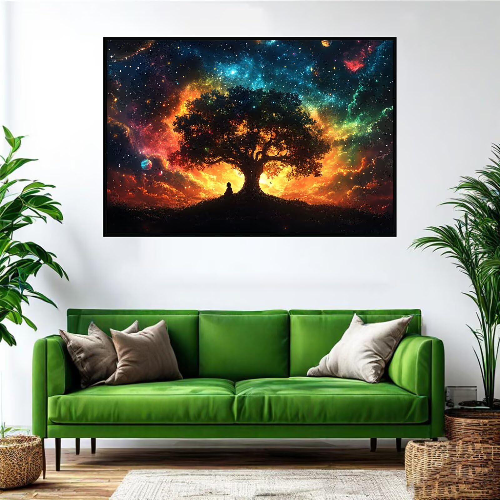 Puzzle 1000 elementów, dla dorosłych, kolor 75 x 50 cm, 1000 szt., klasyczne puzzle, drzewo, wyrafinowane puzzle, zabawka edukacyjna, Impossible drewniane puzzle, odpowiednie dla wszystkich grup