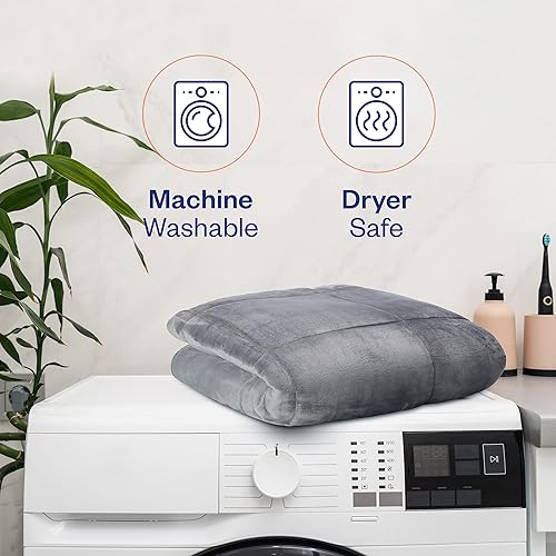 Miniatura 9 de Conjunto de edredón Sleep Restoration con plumas de ganso, para todas las temporadas, hipoalergénico, lujoso, con calidad de hotel, con fundas de