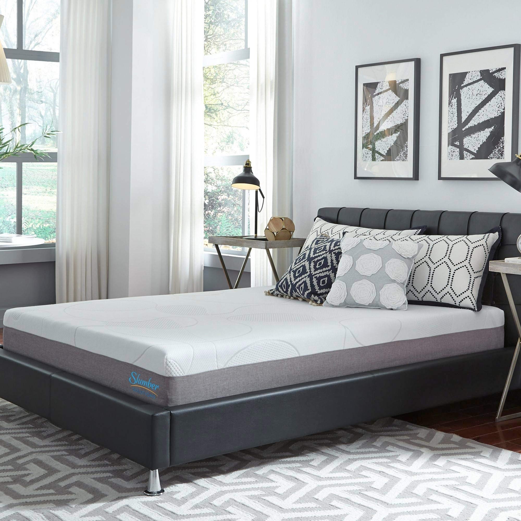Slumber Solutions 10-in. Gel Memory Foam Mattress Firm King
