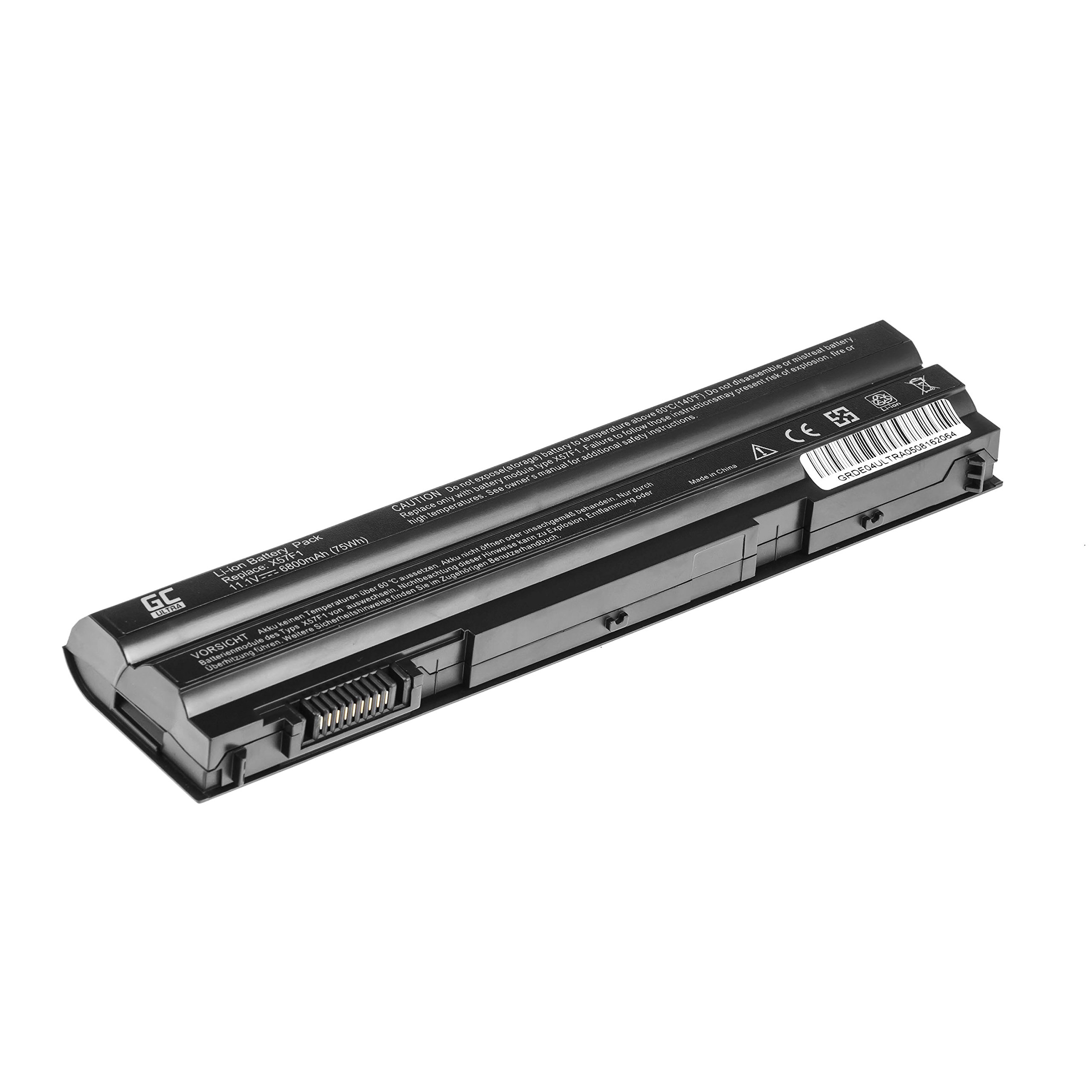 Green Cell® Ultra Série 8858X M5Y0X T54FJ Batterie pour Dell Latitude E5420 E5430 E5520 E5530 E6420 E6430 E6440 E6520 E6530 E6540 Ordinateur PC Portable (Les Cellules Panasonic, 6800mAh)