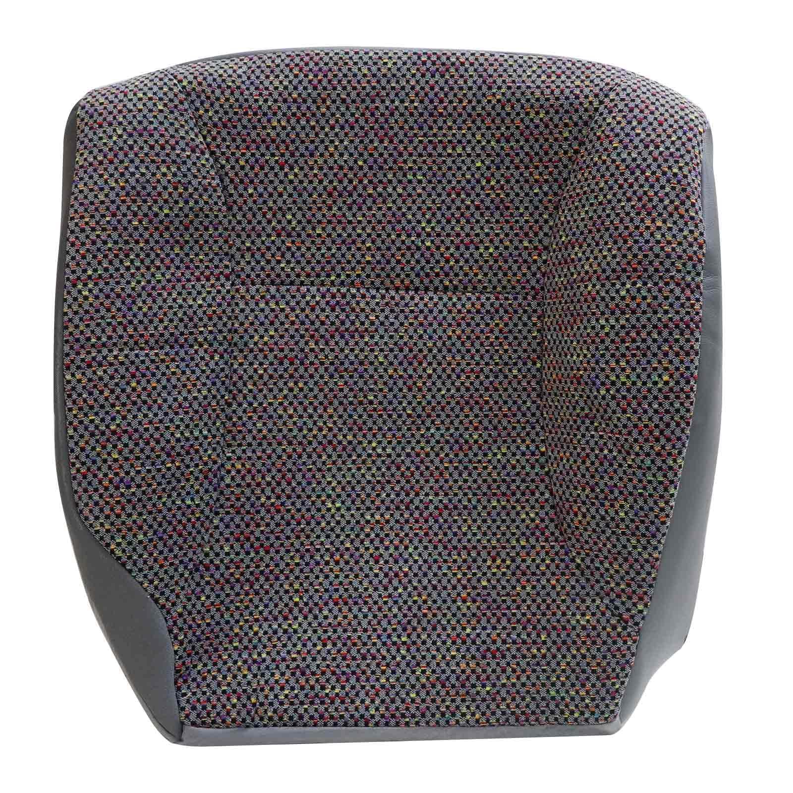 Priprilod Fabric Cloth Driver Side Bottom Replacement Seat Cover Compatible with Dodge Ram 1500 2500 1998 1999 2000 2001 2002