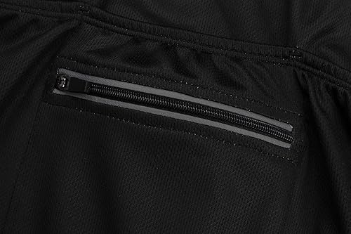 Miniatura 4 de Coconut Ropamo CR Men's Cycling Jersey Set Road Bike Jersey Zipper Pocket Short Sleeves Cycling Kits Bib Shorts 3D Padded