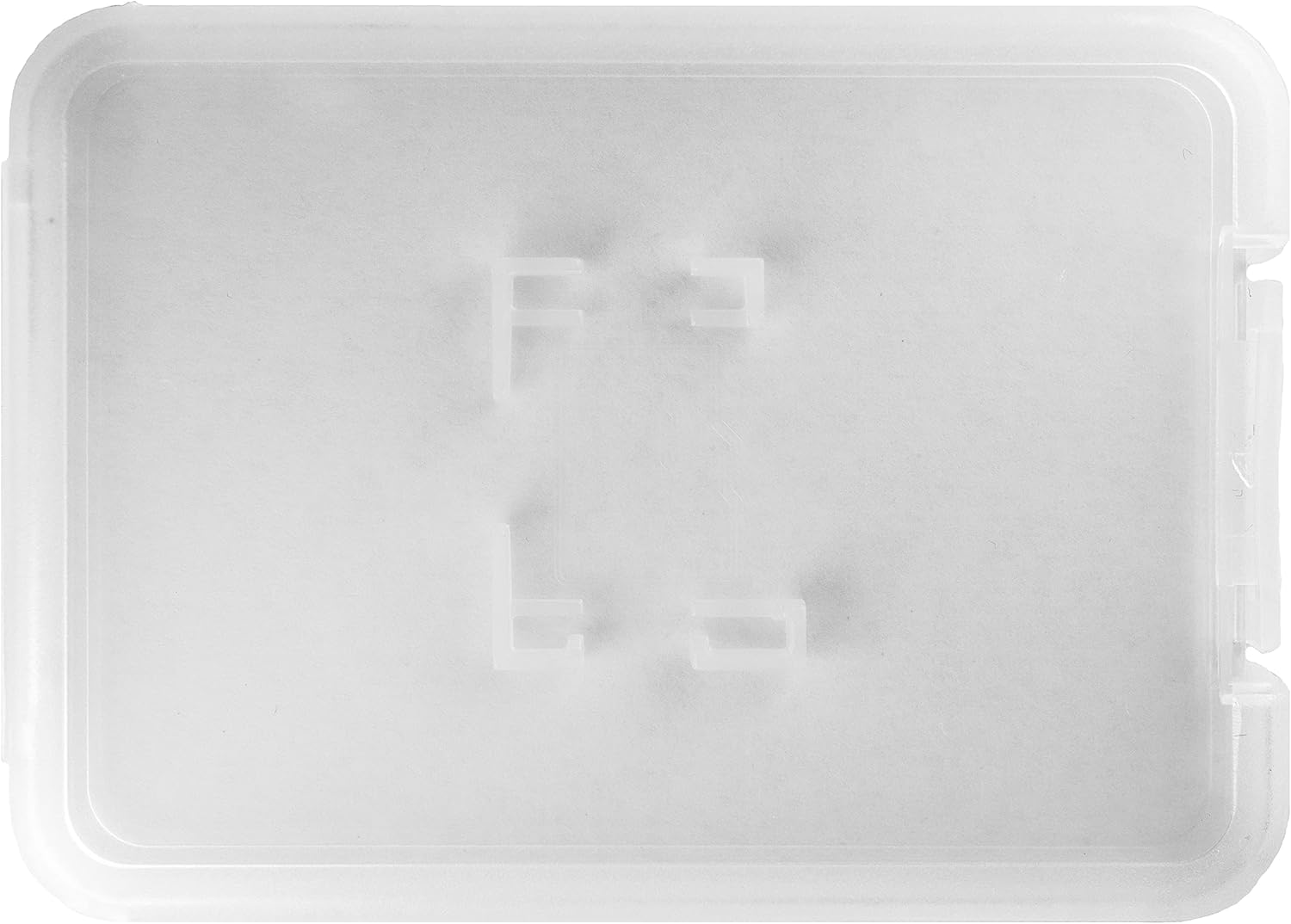 Everything But Stromboli 1-Slot MicroSD Plastic Jewel Case for MicroSD Card Only (100 Pack Bulk) Works with SanDisk, Kingston, Transcend, Samsung Micro SD Cards