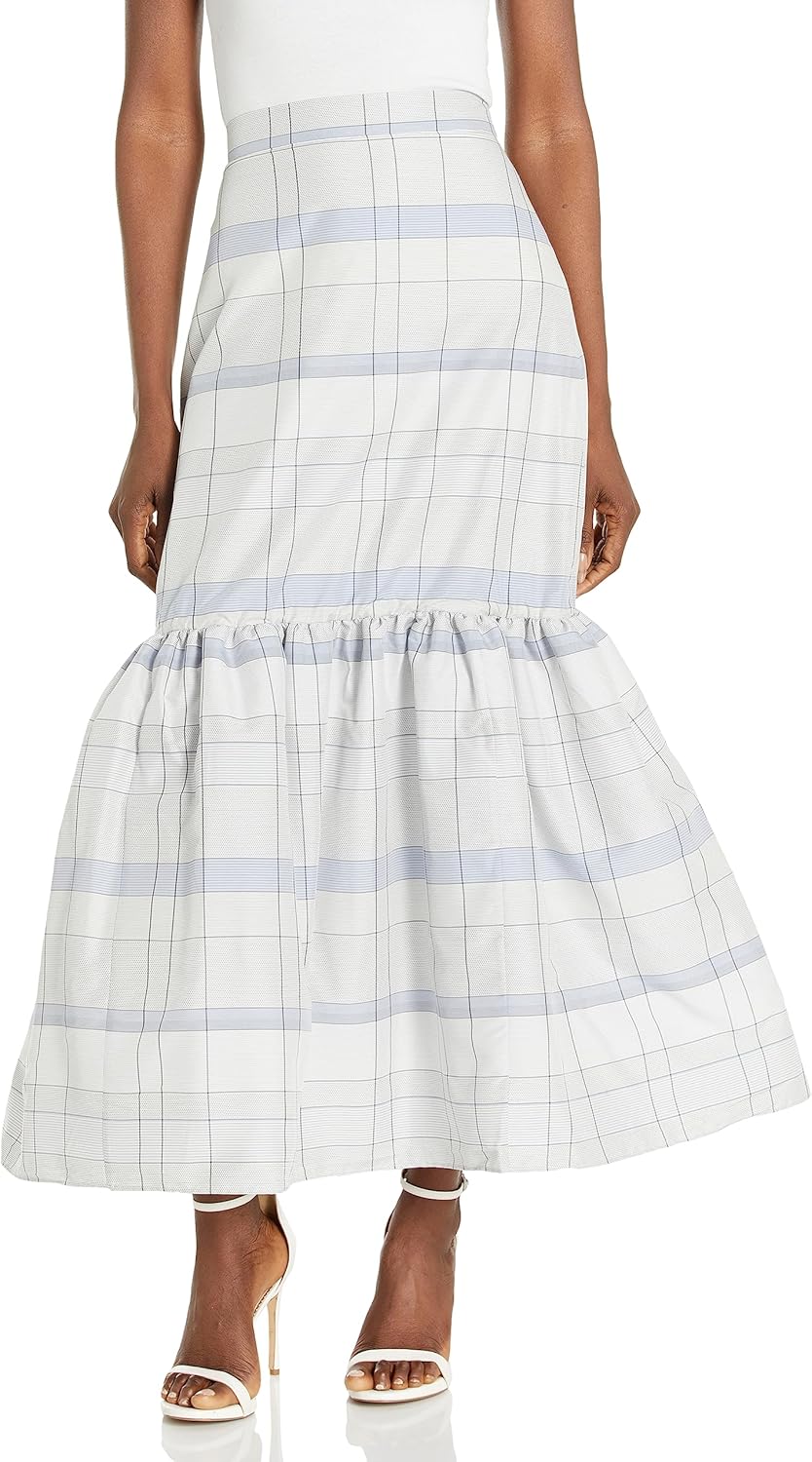 Club Monaco Women's Novelty Plaid Skirt