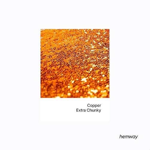 Miniatura 2 de Hemway Purpurina de poliuretano y resina epoxi, 3.5 onzas, aditivo metálico de escamas de cristal para pisos, joyas, vasos, pigmento de vidrio,