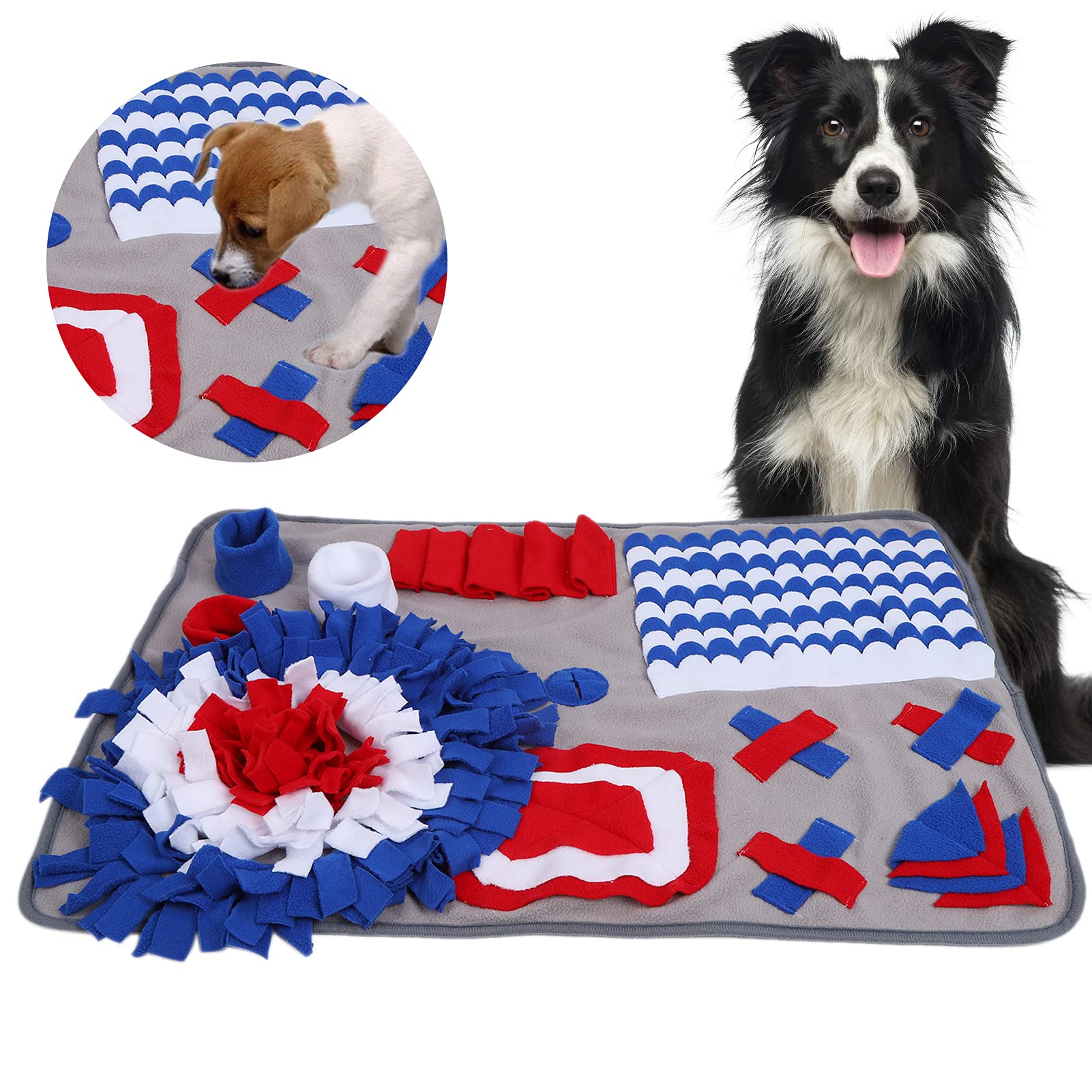 Pet Snuffle Pad Bite-Mata treningowa dla psów do użytku w pomieszczeniach, łagodzi stres