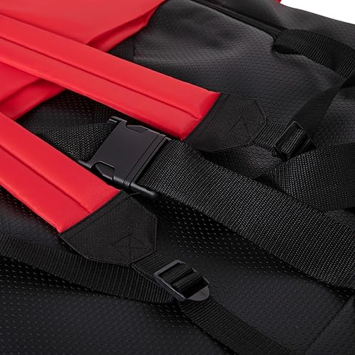 Miniatura 13 de Flash Furniture Asiento para estadio de Malta con respaldo y asiento calefactados, 6 posiciones reclinables, silla portátil con correas de mochila