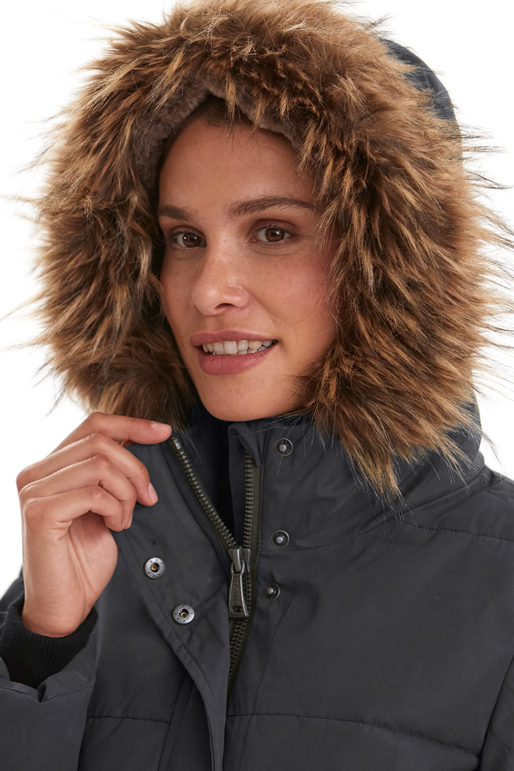 G.I.G.A. DX Gw 18 Wmn Qltd Prk Parka informal y funcional con estilo plumífero y capucha Mujer