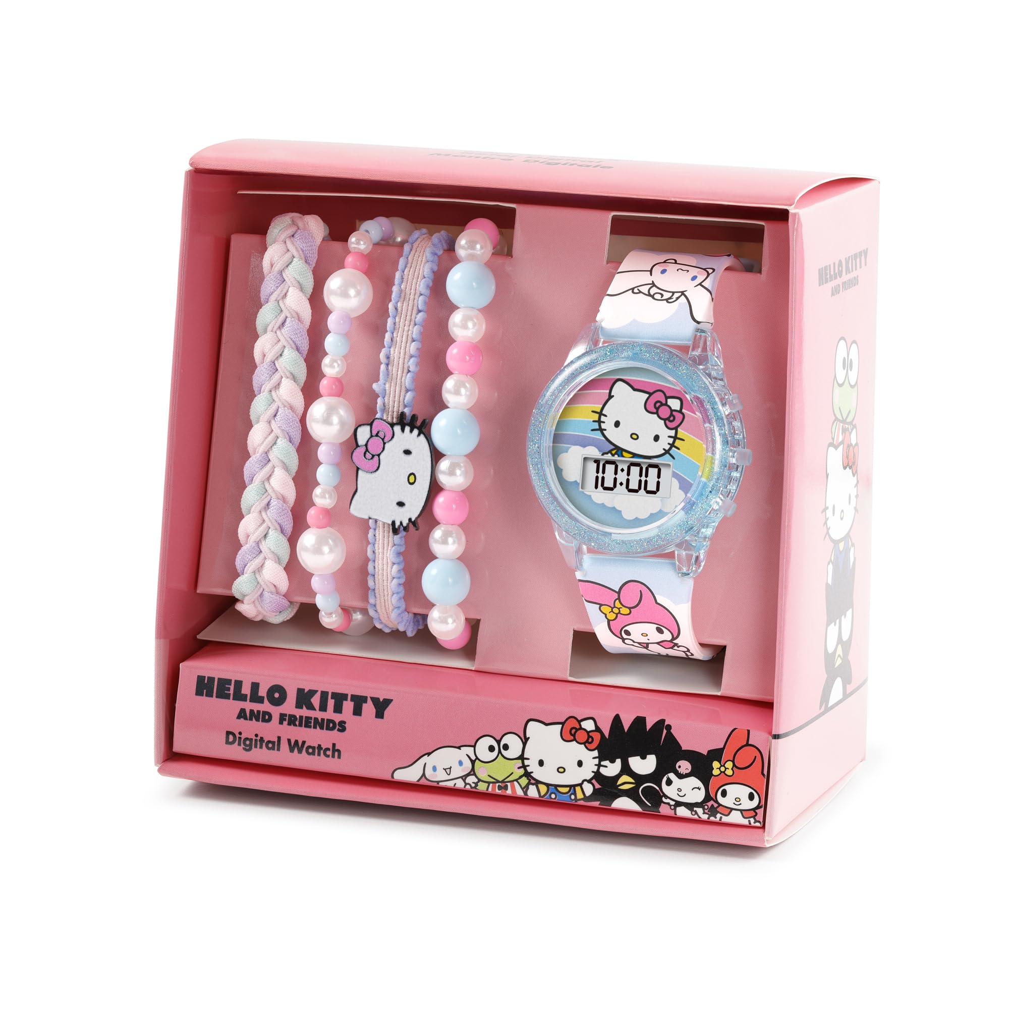 Hello Kitty Montre numérique et bracelet Set