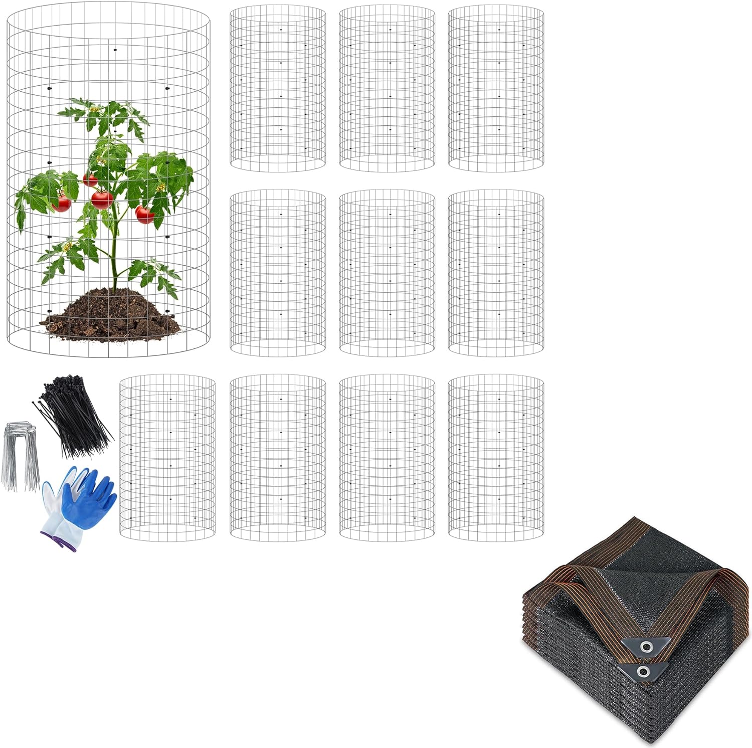 Plant Protector & 10 x 20 FT Shade Cloth 70%