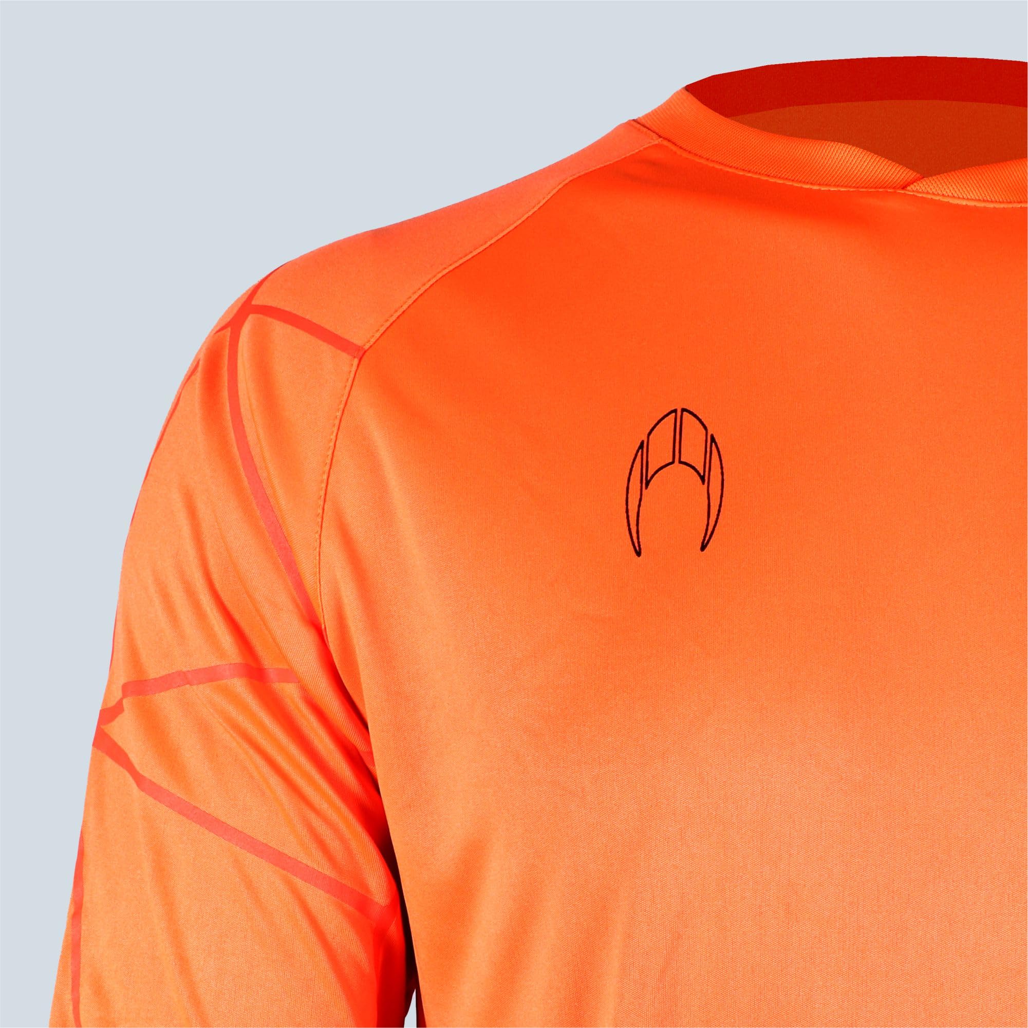 HO Soccer KONKISTA Orange Camiseta de Portero, Unisex niño, Naranja