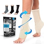 POWERLIX Legs Orthopedic Brace Compression Support Sleeve (Pair) for Plantar Fasciitis, Swelling, Tendinitis, Arthritis, Sprain
