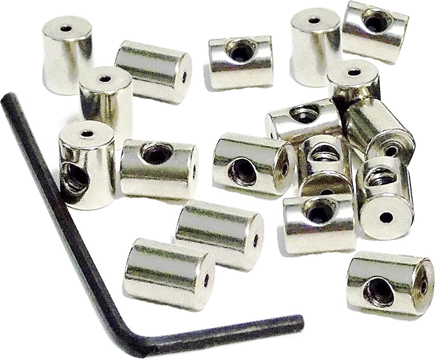 Pin Locks (18) Pin Keepers Locking Pinkeepers with Wrench Biker Pin Locks Pin