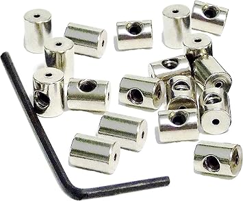 Pin Locks 18 Pin Keepers - Locking Pinkeepers with Wrench - Biker Pin Locks - Pin Locks - Veteran Owned