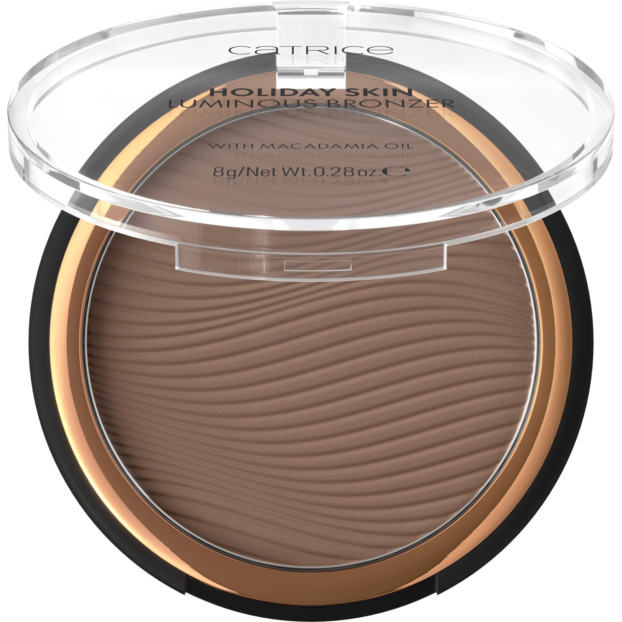 Catrice Bronzer rozświetlający Holiday Skin, wygładzanie, opieka, wyraźny wynik, naturalny, świetlisty (8g)