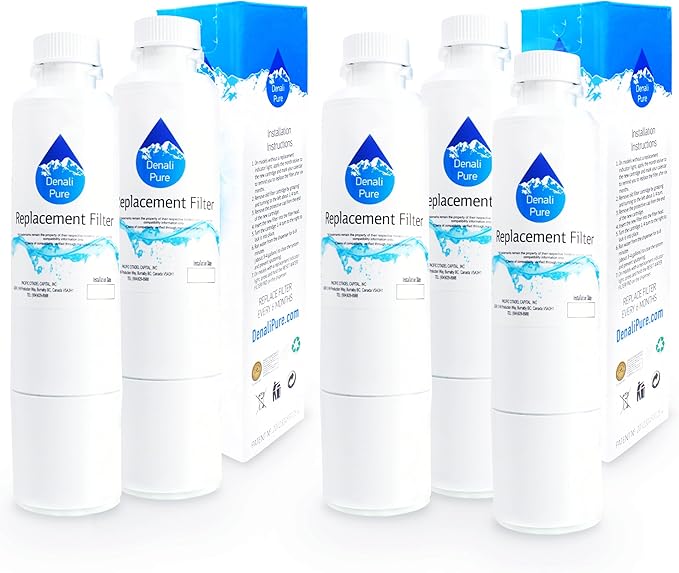 5Pack Replacement for Samsung RF28HFEDBSR/AA0002 Refrigerator Water