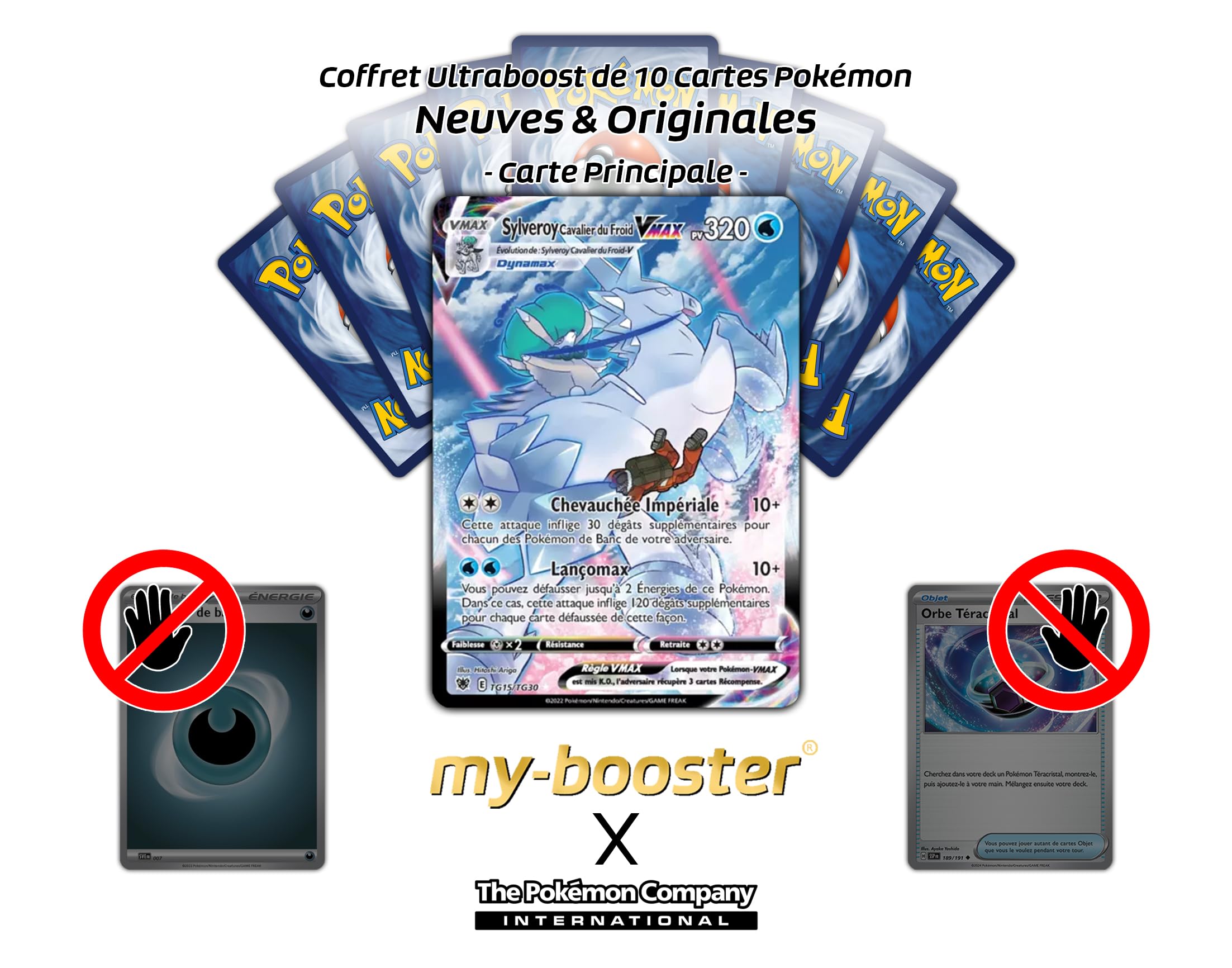 Sylveroy Cavalier du Froid VMAX (Ice Rider Calyrex VMAX) UB-TG15/GG30 Alternative Shiny Pokémon Gallery - Image 3