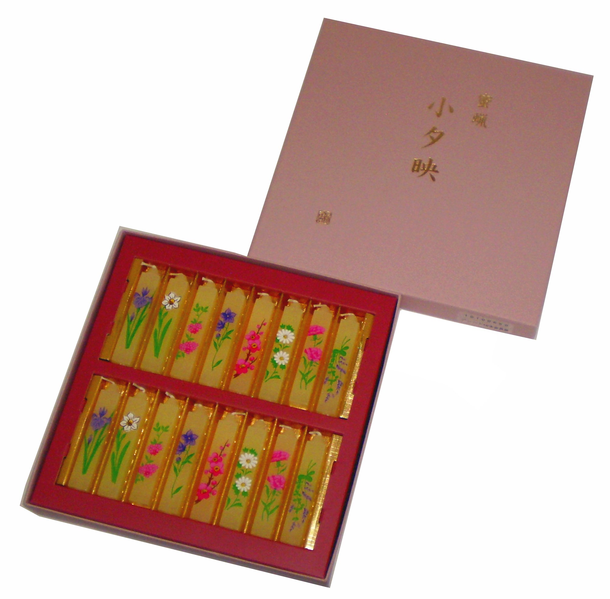 蜜蝋 夕映 鳥居のローソク 蜜蝋小夕映 花アソート16本入 #100650