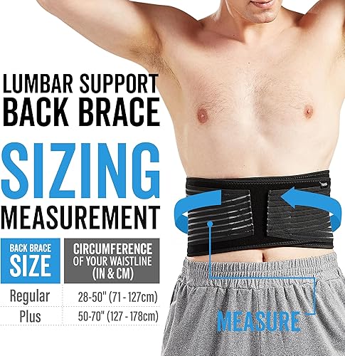 Miniatura 3 de Bodyprox Soporte lumbar para hombres y mujeres (regular 28 - 50 pulgadas)