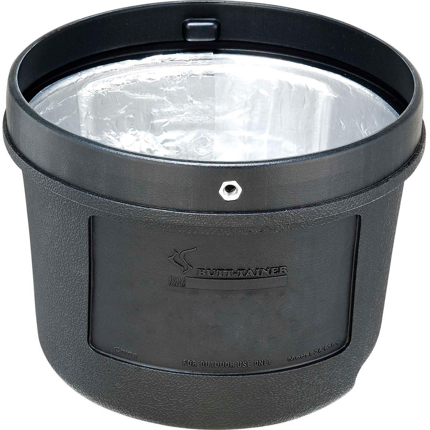 Amazon.com: Global Industrial Free Standing Outdoor Cigarette Receptacle  Ashtray with Round Base, 11