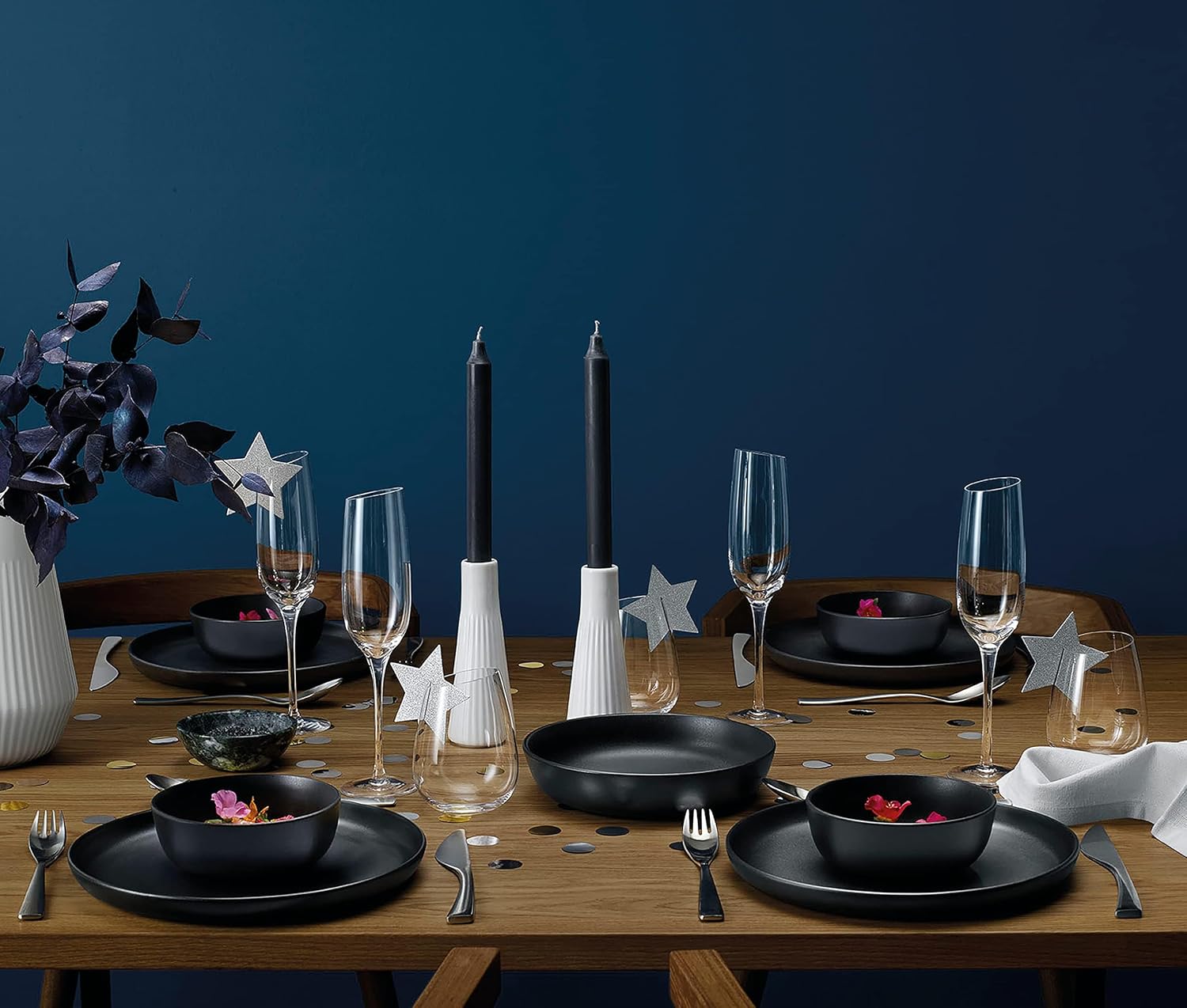 Eva Solo | Nordic Kitchen | 4 Deep Plate 7.8 inch | Dishwasher-safe, Freezer-safe, Ovenproof & Microwave-safe | Danish Design, Functionality & Quality | Set of 4