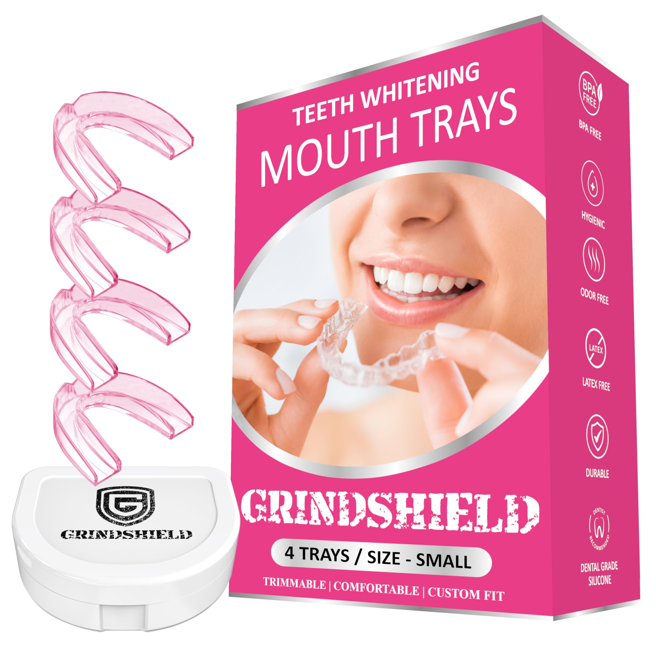 Amazon.com: Mouth Trays for Teeth Whitening – Women Small Size ...