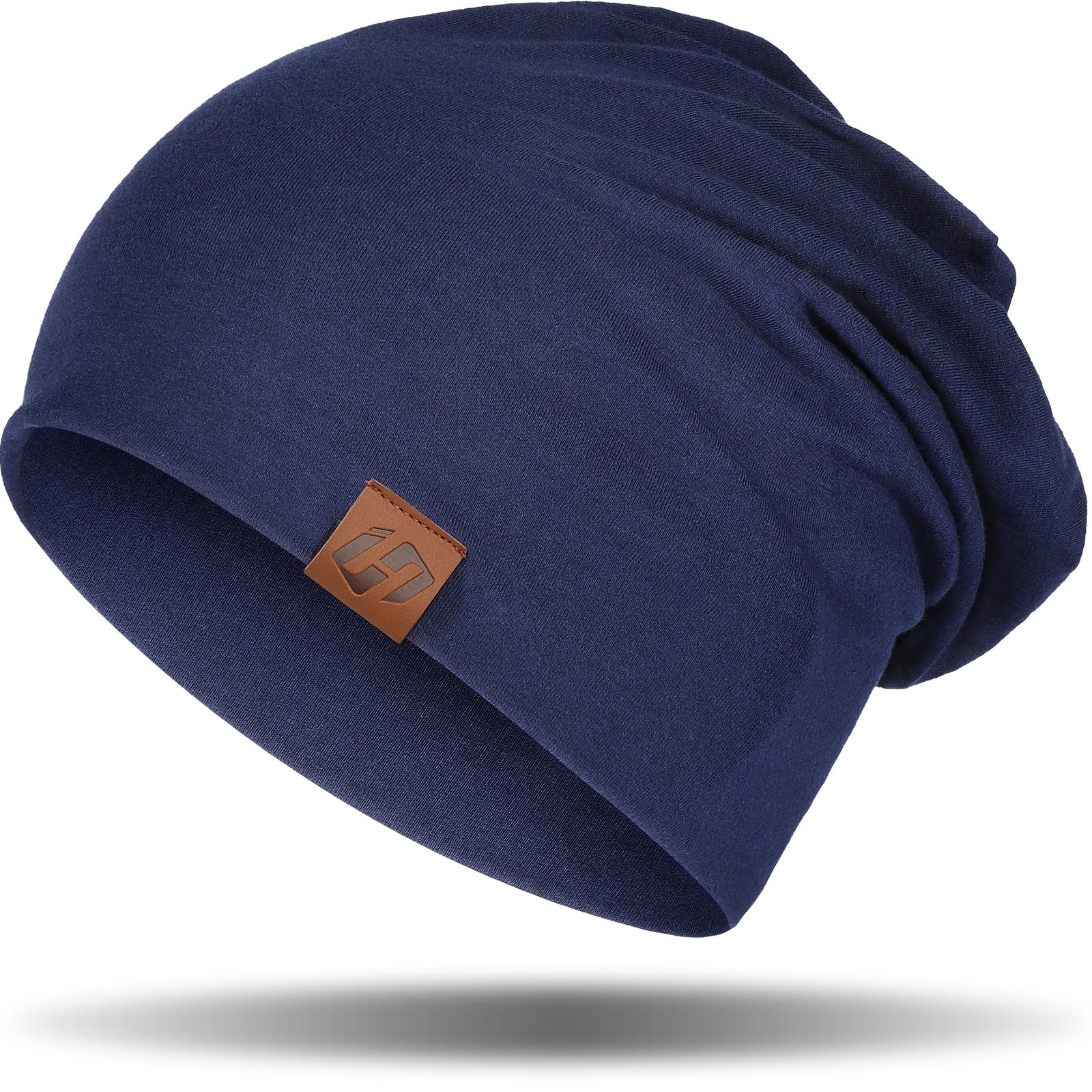 GXCROR - Berretto unisex, in cotone, morbido e sottile, leggero, traspirante, per tutte le stagioni