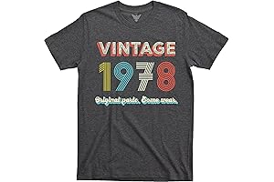 46th Birthday Gift | 1978 Vintage Original Parts | Funny 70s Retro...