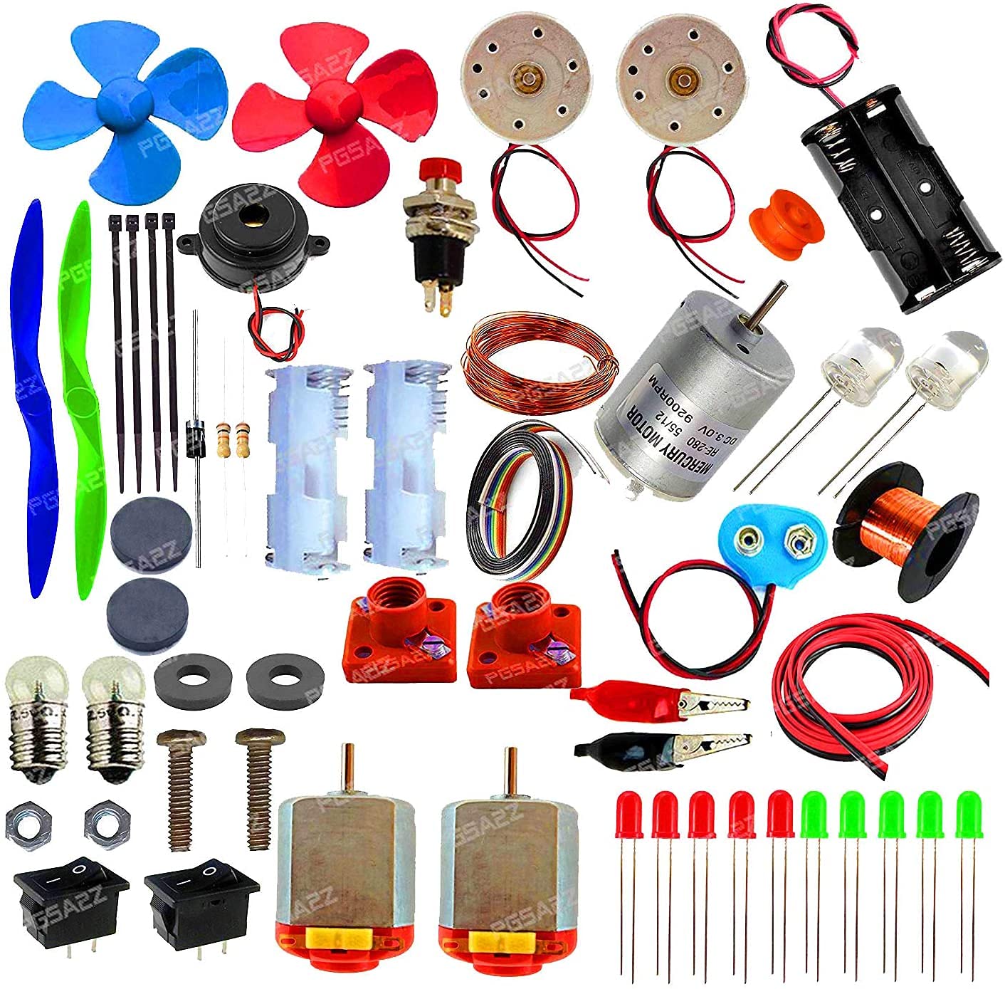 PGSA2Z Brain Experimental Activity Kit 65 Items in A Kit Items Loose Parts Materials Science Project Kit.(Multi Color) (B094NB71G5) Amazon Price History, Amazon Price Tracker