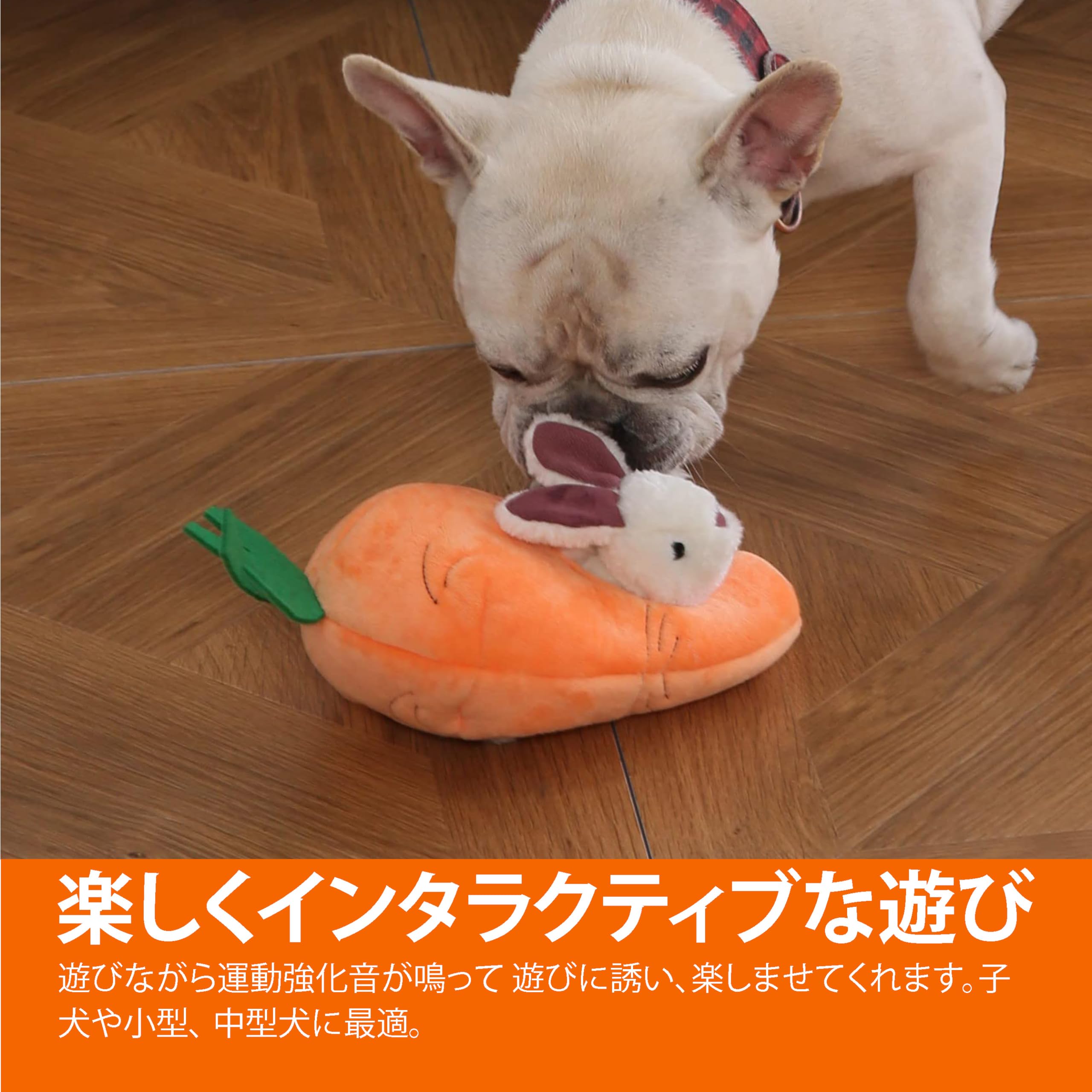 Amazon | Amazonベーシック 犬用おもちゃ ぬいぐるみ かくれんぼ