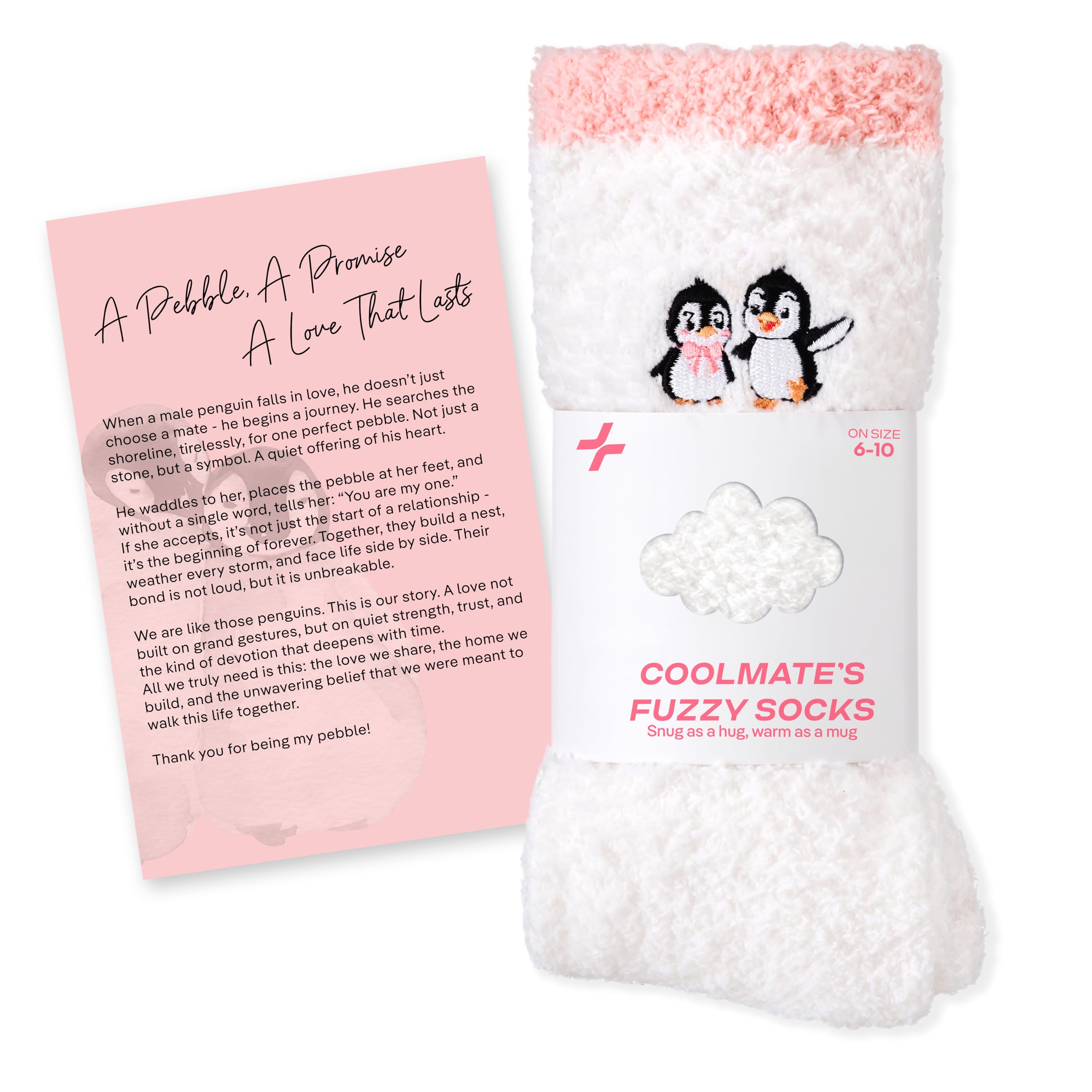 CoolMate Cozy Soft Cloud Socks, Fuzzy Socks for Women