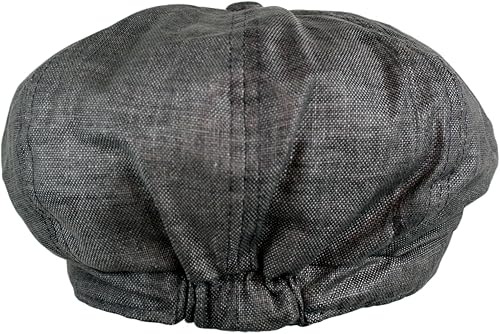 Miniatura 6 de Maravillosa moda hombres lino 8 panel Applejack Gatsby newsboy IVY sombrero