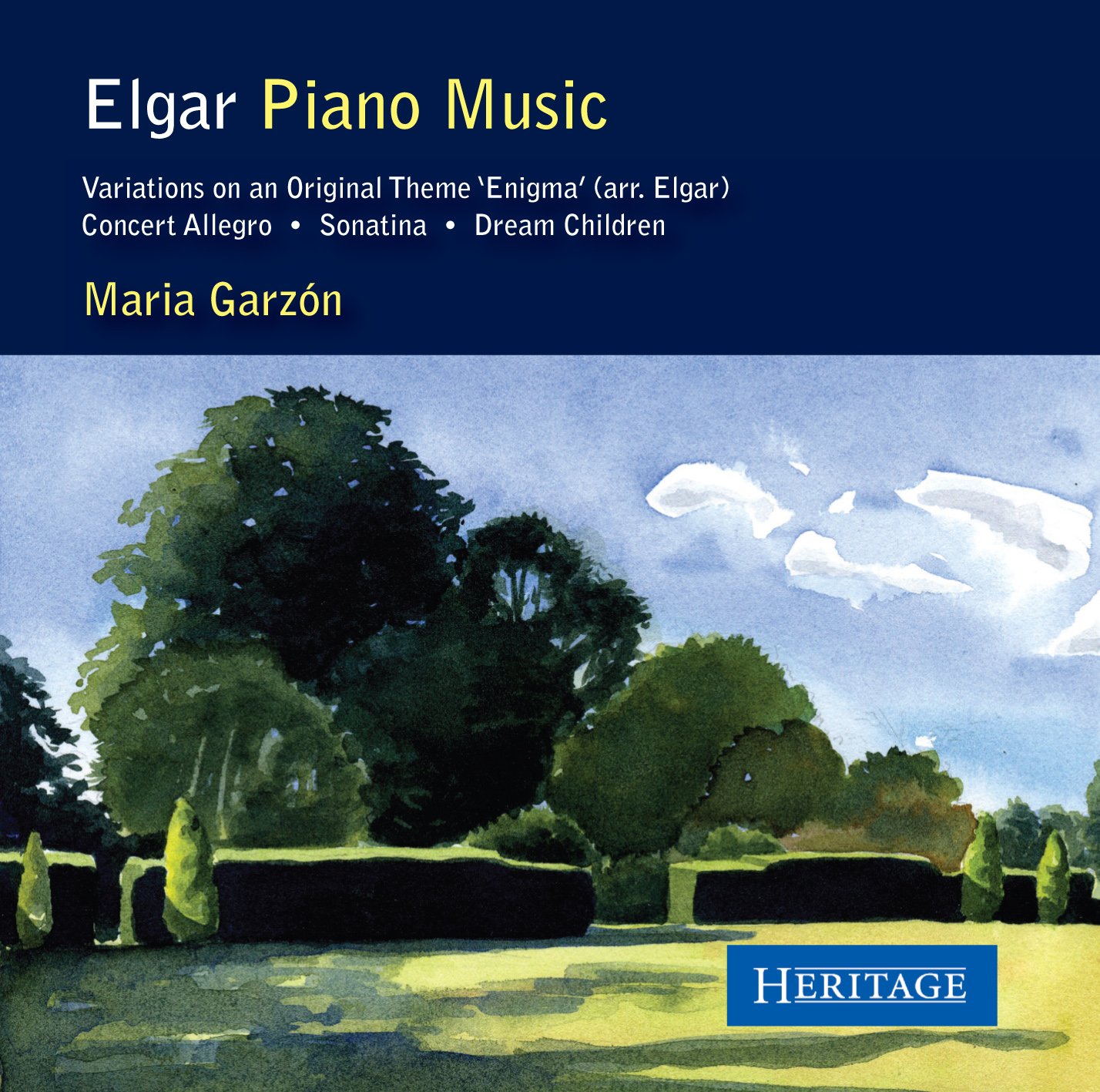 ELGAR - PIANO MUSIC