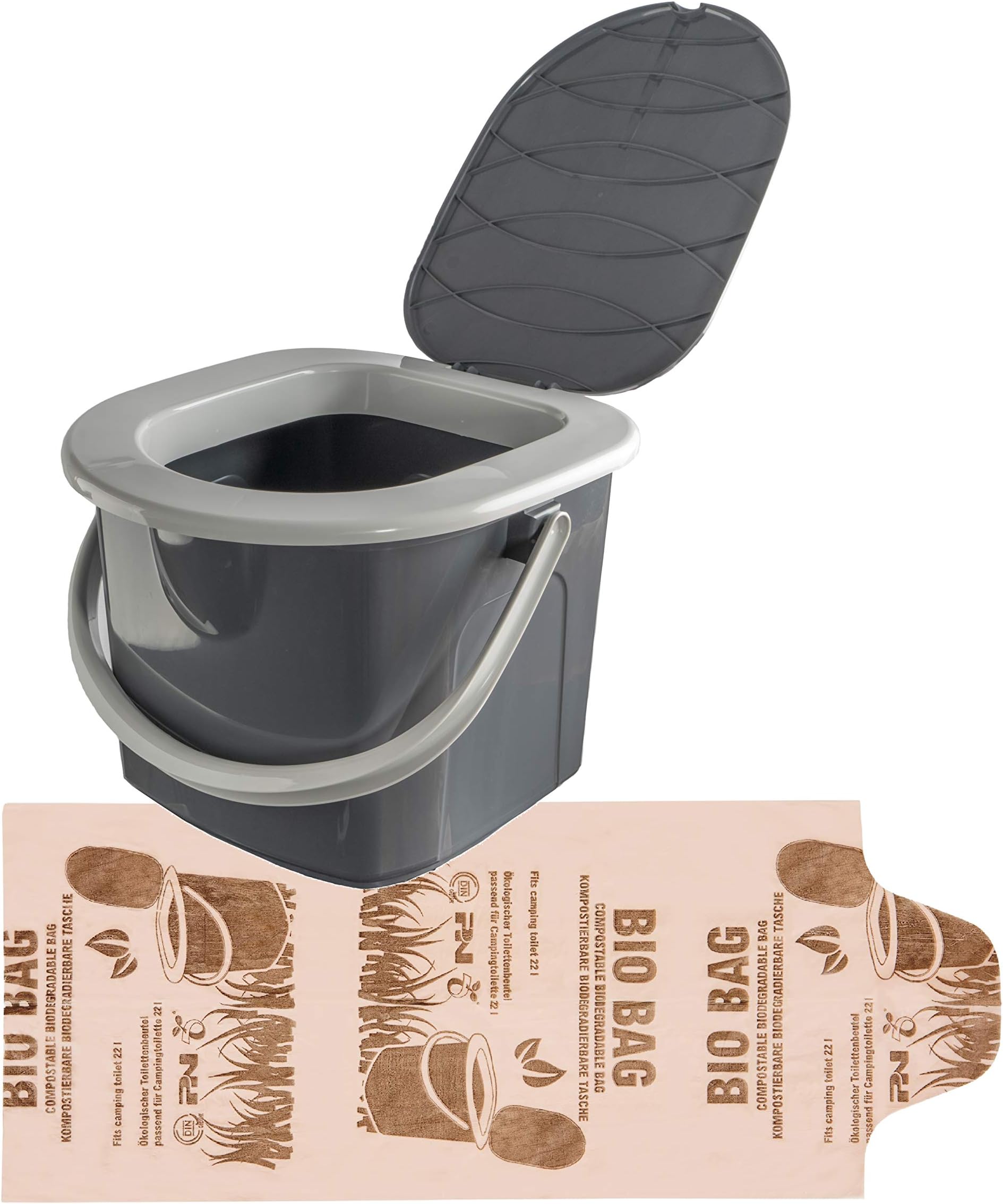 Toilette Da Campeggio Portatile BranQ - 22 Litri, Compatta E Pratica - Foto 13