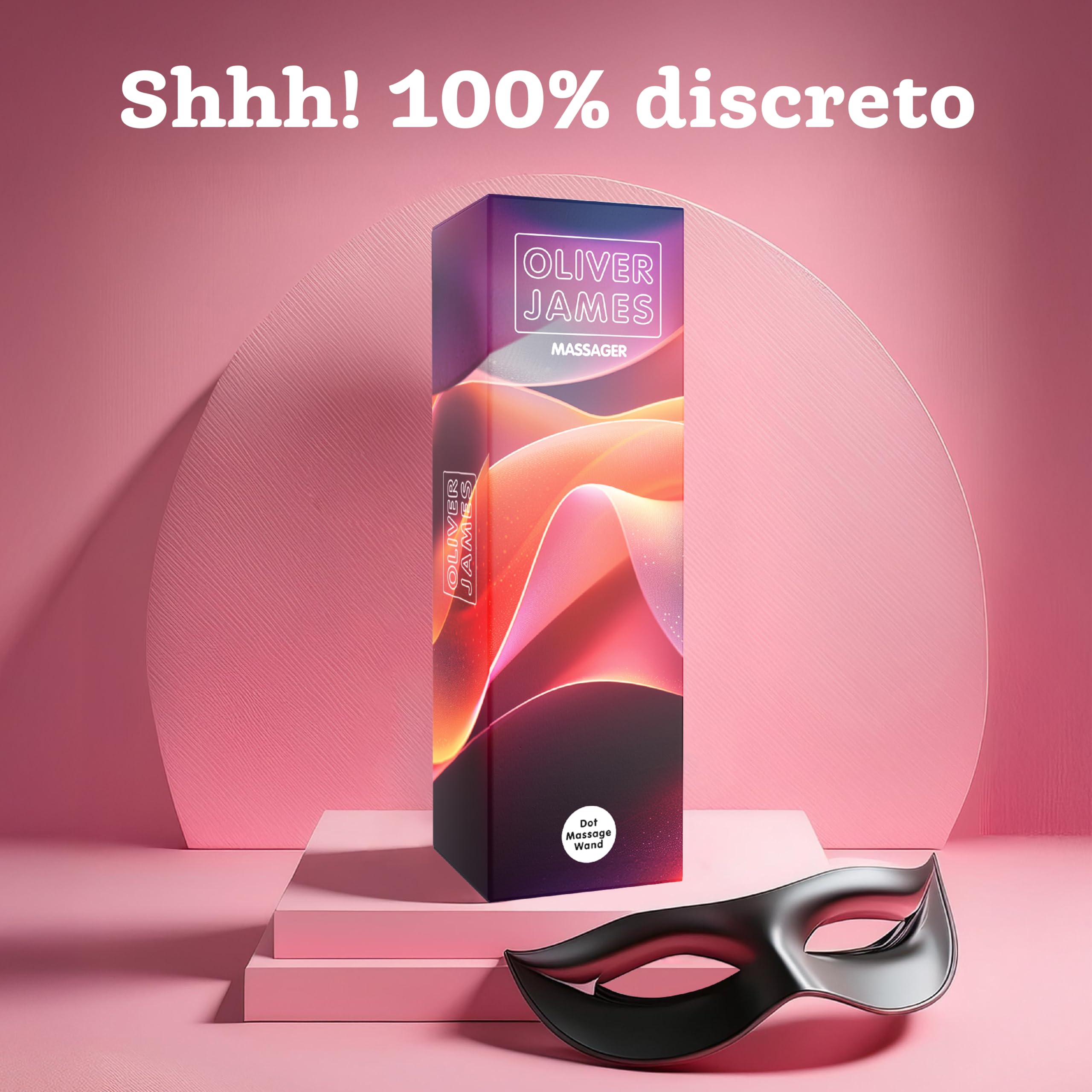 Vibratore Clitorideo con Coda Vibrante di Oliver James – 10 Modalità di Piacere, Wand in Silicone Resistente all’Acqua per Donna, Sex Toy Ricaricabile USB (Lilla Pastello)